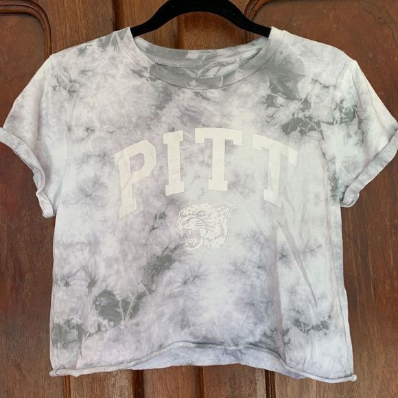PITT Tie Dye Crop Top Small Tailgate - Picture 9 of 9